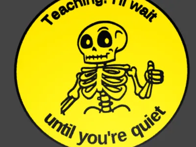 Teaching: I'll wait