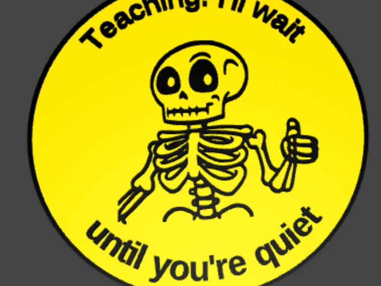 Teaching: I'll wait
