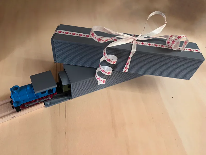 Wooden Railway Transport & Gift Box for Brio Ikea