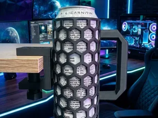 Energy Drink / Can Holder and slide in table mount