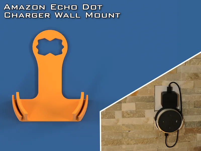 Amazon Echo Dot Charger Wall Mount