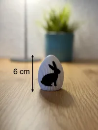 Ei und Hase Groß (6cm)