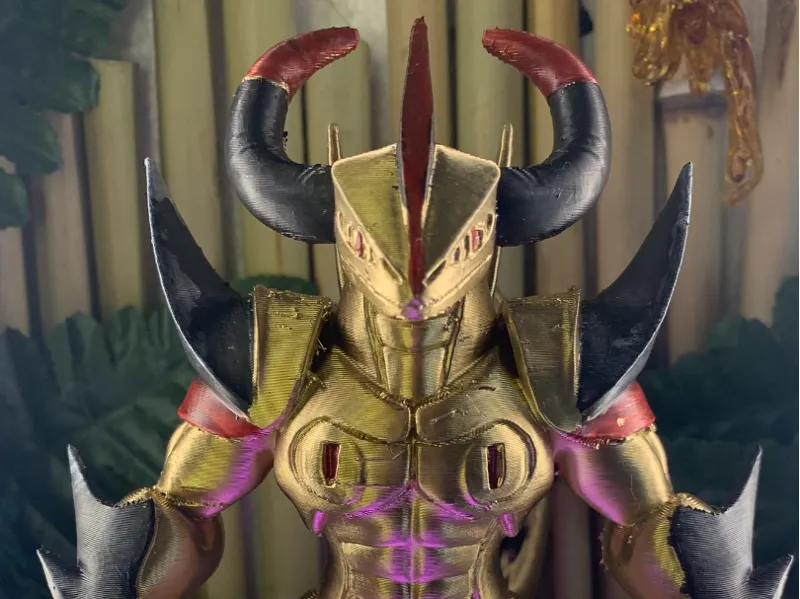 Goldener Drachenkrieger 