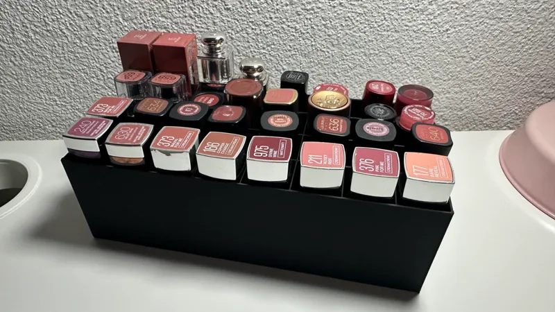 Lipstick Holder, 200mm x 100mm x 60mm(h)