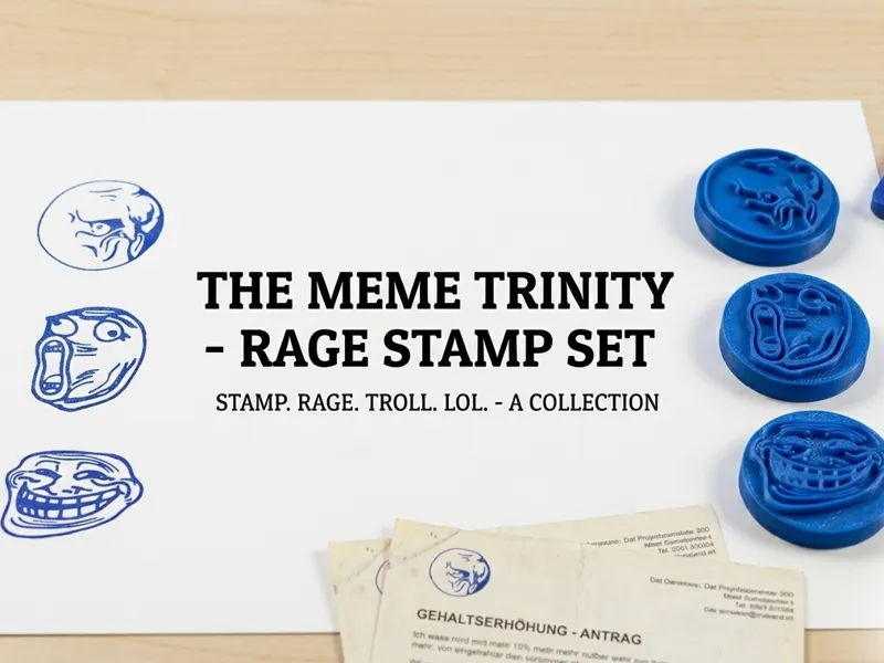 Die Meme-Trinity: Das ultimative Stempel-Set