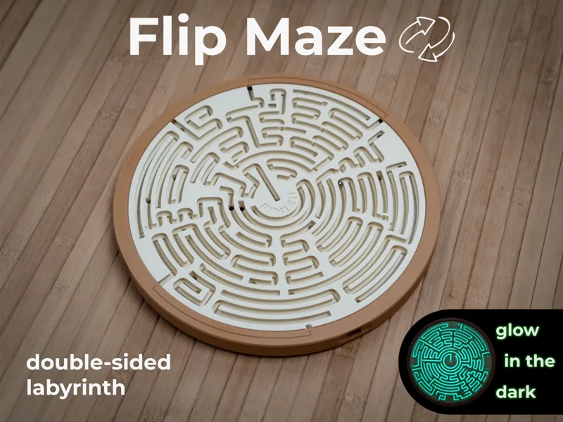 Flip Maze - double-sided labyrinth