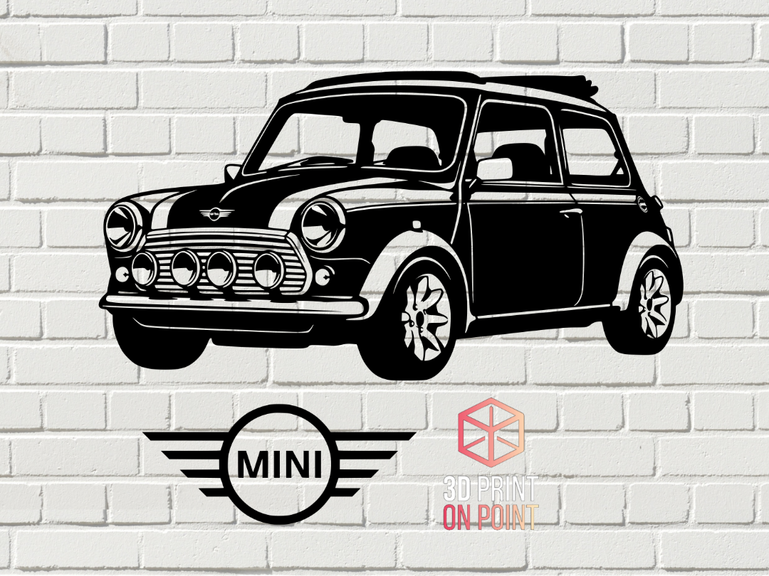Mini 1.3 MPI Cooper Sport Works - 2D WALL ART