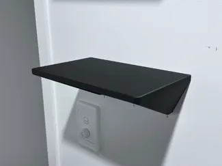 Minimal Wall Shelf – Command Strip Mountable
