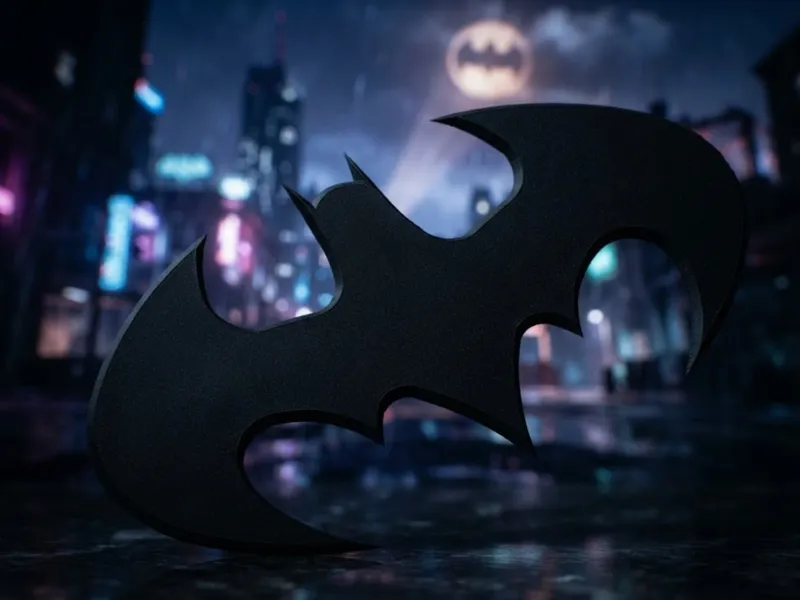 Batarang Versão 4 - Leve e fácil de imprimir