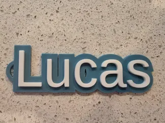 Lucas Name Tag 