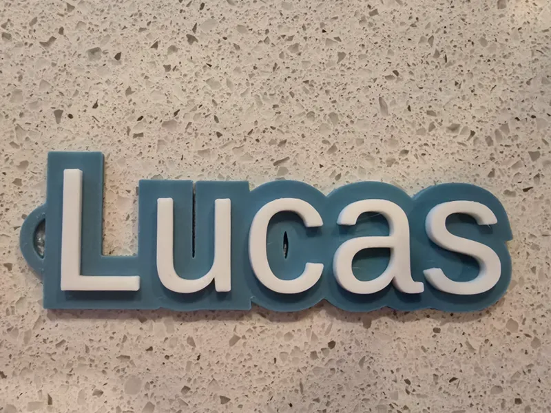 Lucas Name Tag 