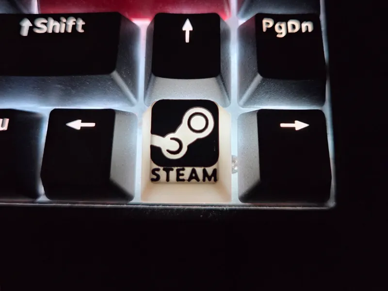 Steam Keycap