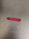 Alpine Keyring