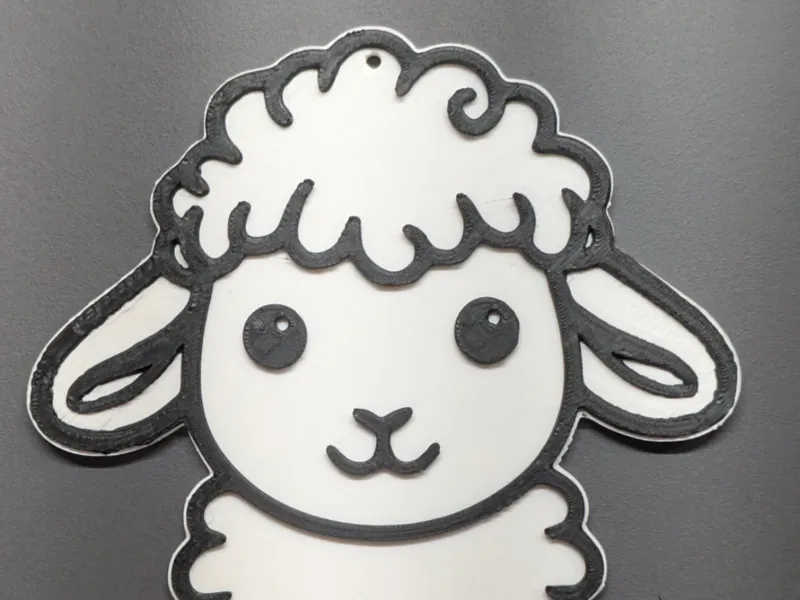 Cute Sheep Charm/Keychain
