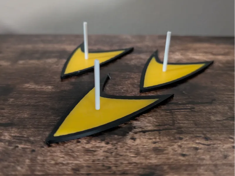 Star Trek 90's Micro Machine Stands