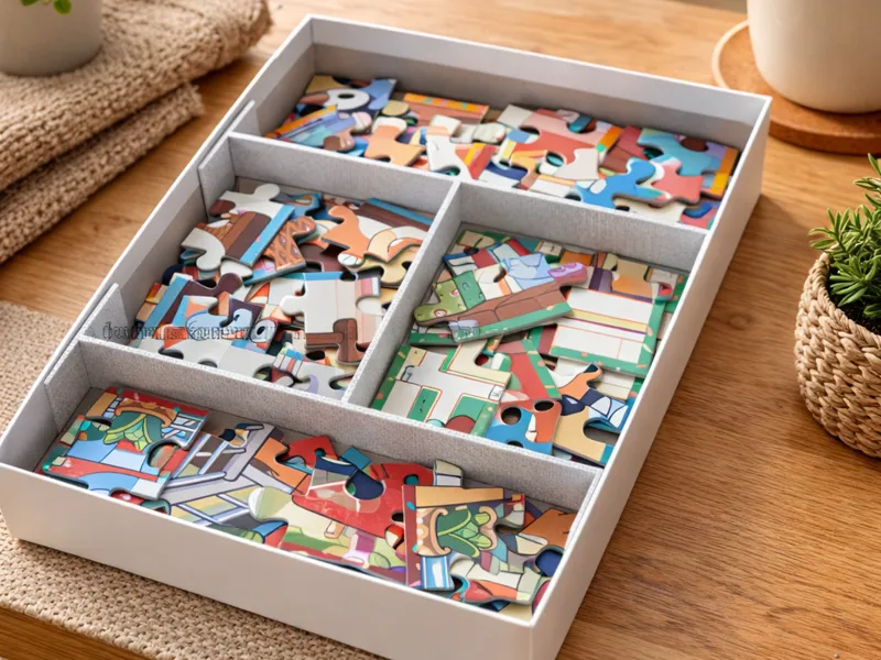 Puzzle Divider – Multi-Puzzle Boxes (4-in-1)