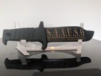 Knife and Stand ePLA-CF 0.2mm layer, 2 walls, 15% infill