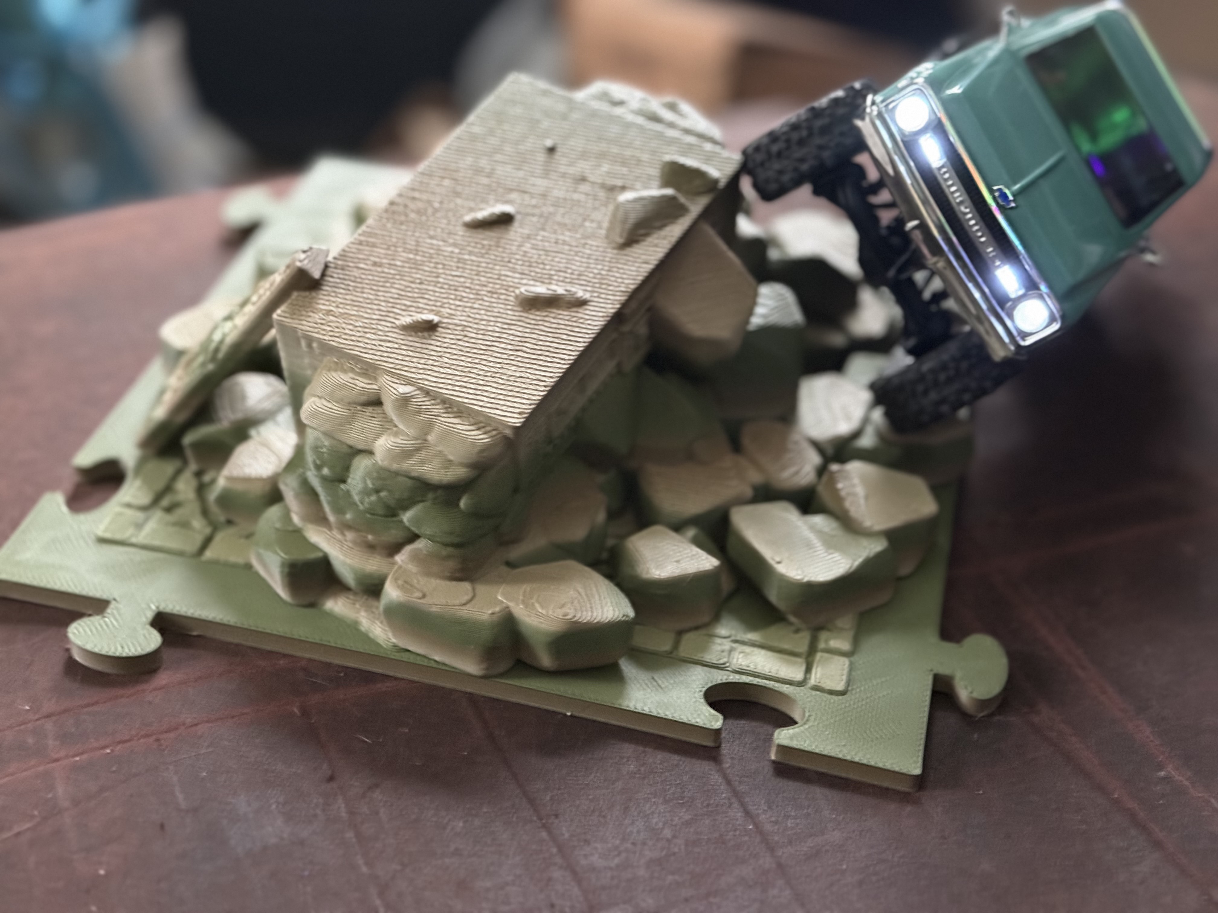 Miniatura 3 do modelo 3D Crawler Tile - Connectable - Temple Gate