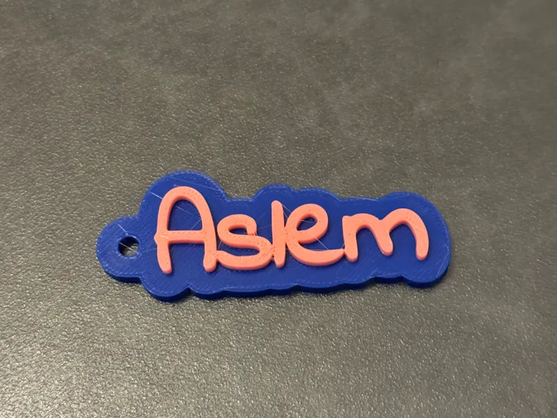 Keychain Aslem - Portachiavi Aslem