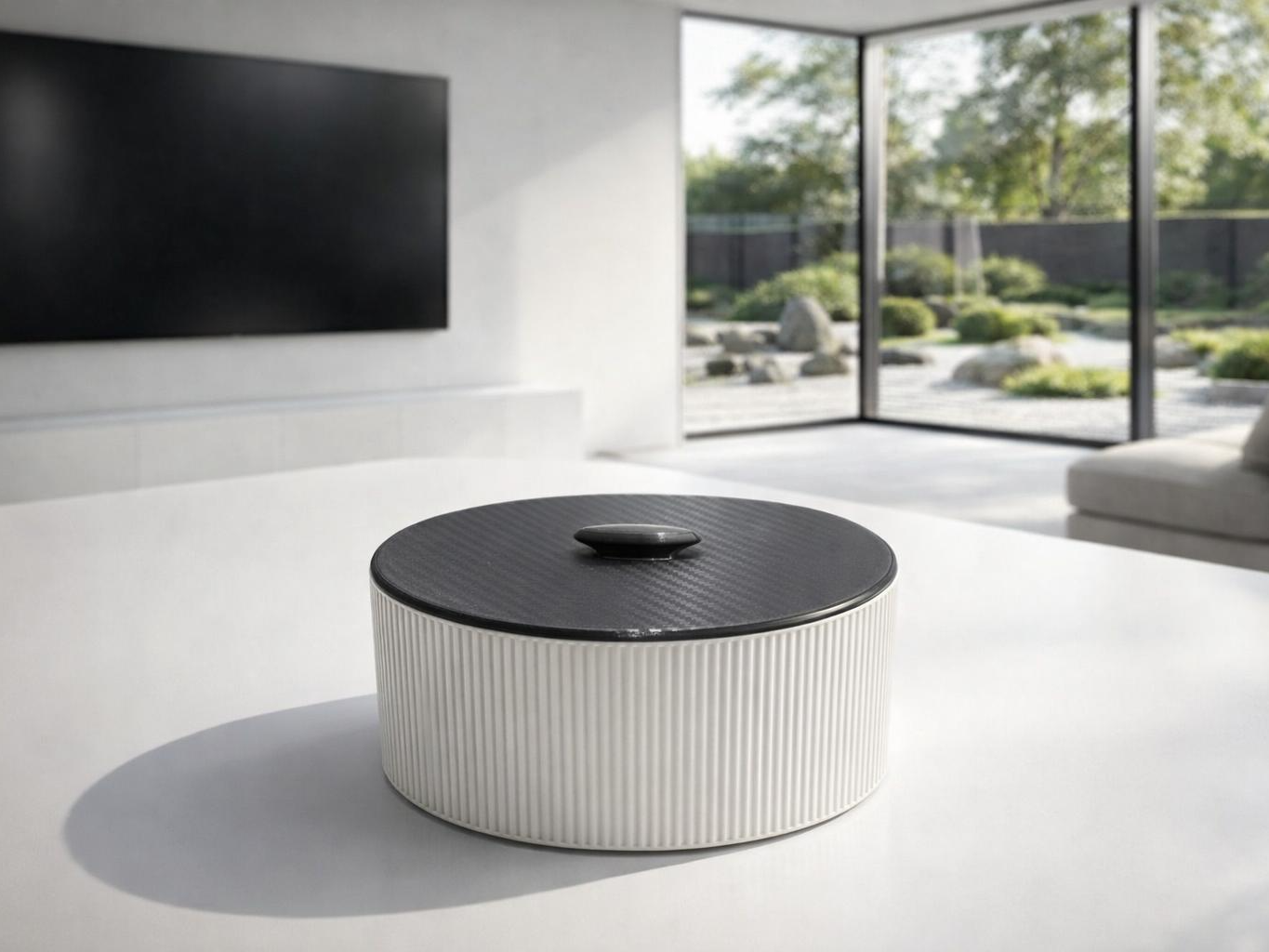 Zen Carbon Container – Minimal Ribbed Edition