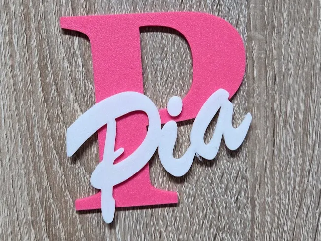 Türschild Pia