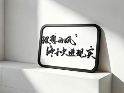 The wind of ideals has finally blown into reality - Motivational Slogans for Gaokao and Zhongkao - Good Luck Ornament for Passing Civil Service Exams