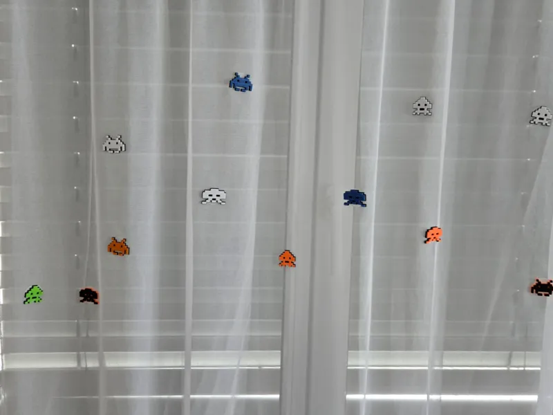 SPACE INVADERS - MAGNETIC PIN