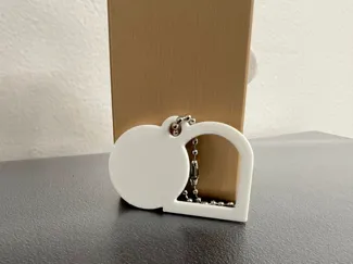 Empty Tomb Keychain - Easter Keychain