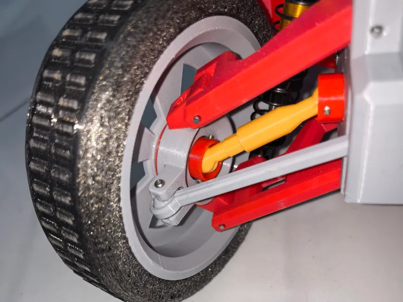 RC3D打印遥控车转向改装零件