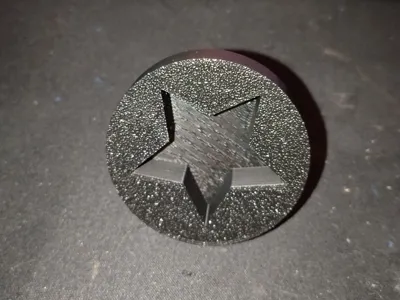 rubber stamp star