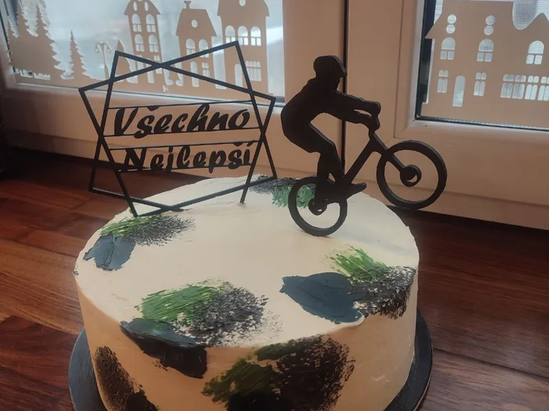 Cake decoration „Všechno nejlepší“ 