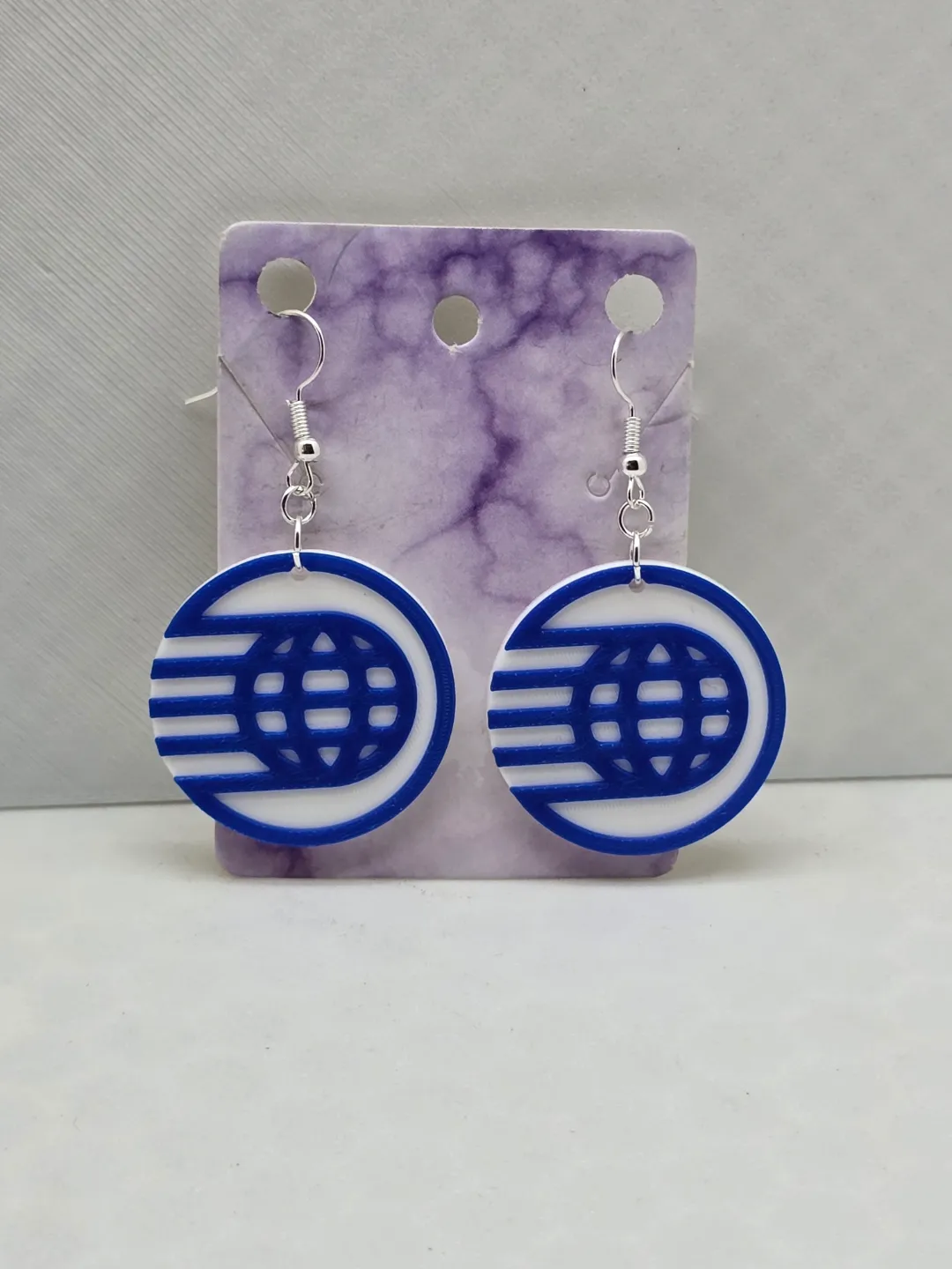 Disney Spaceship Earth Earrings view 3