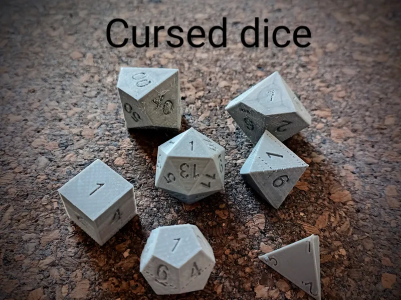 Cursed Dice Set