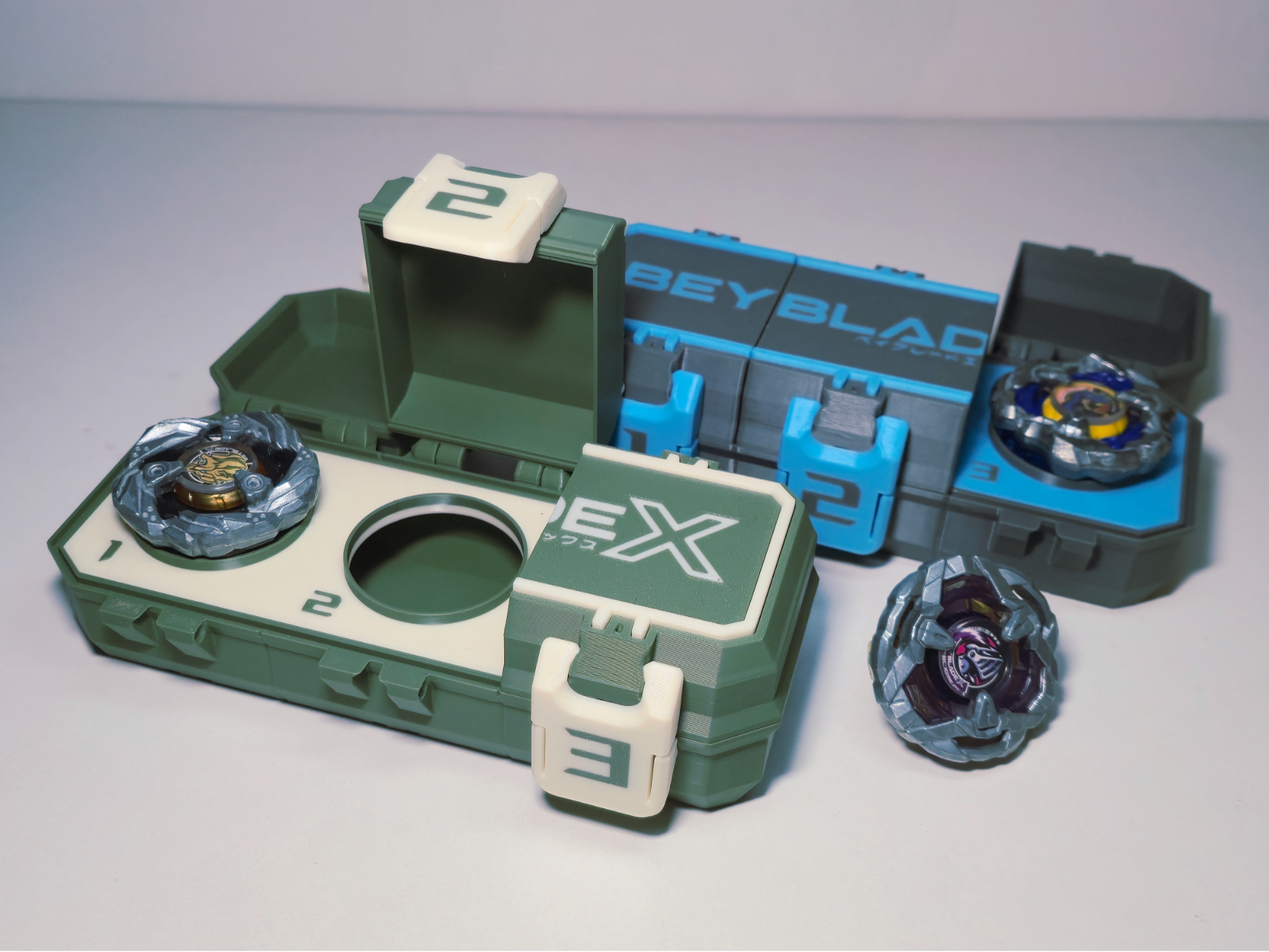 Beyblade X Tournament Deck Box V3.1 Now Stackable!