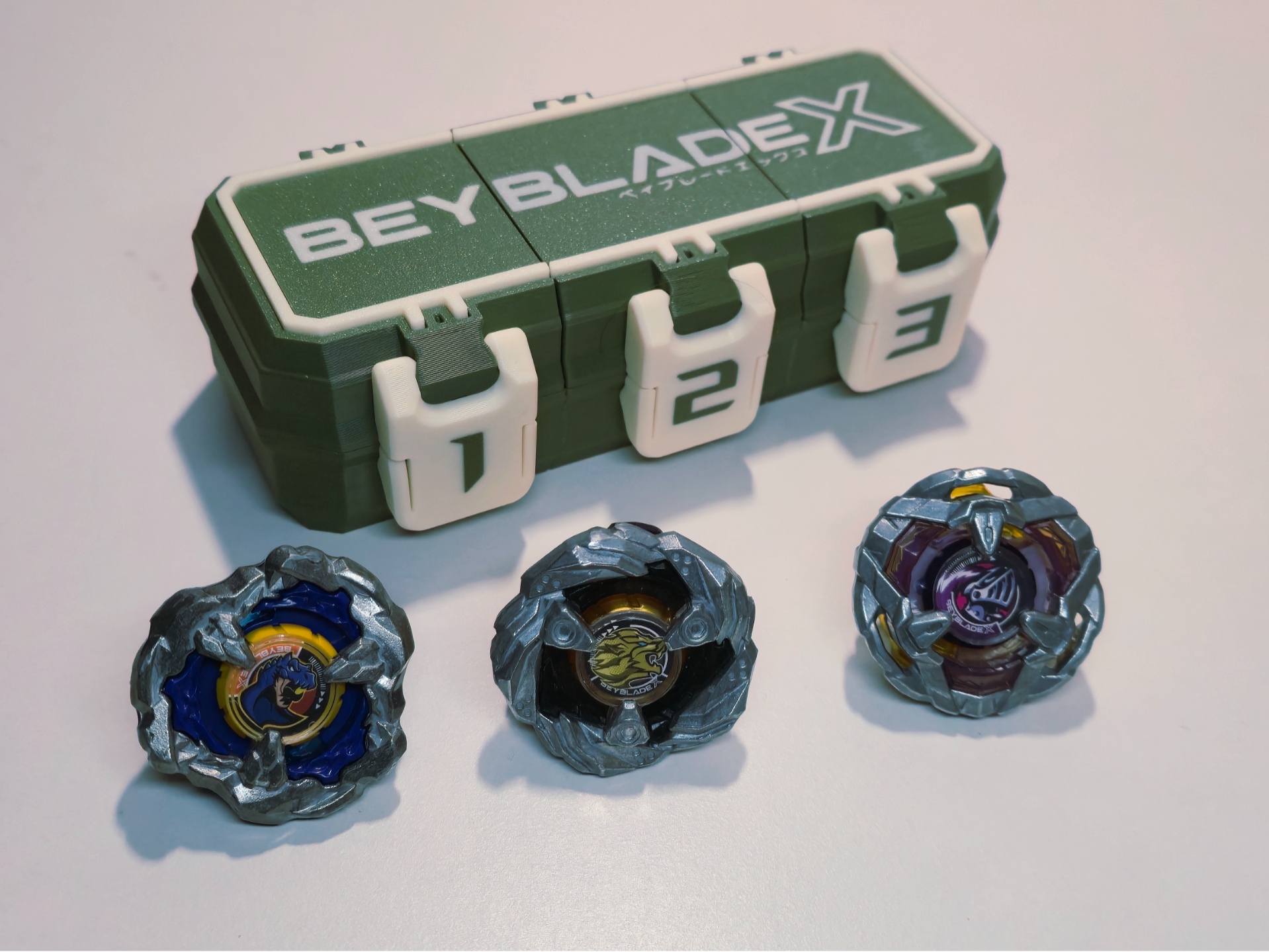 Beyblade X Tournament Deck Box V3.1 Now Stackable!