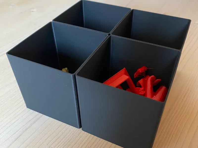 4 Boxen Organisator