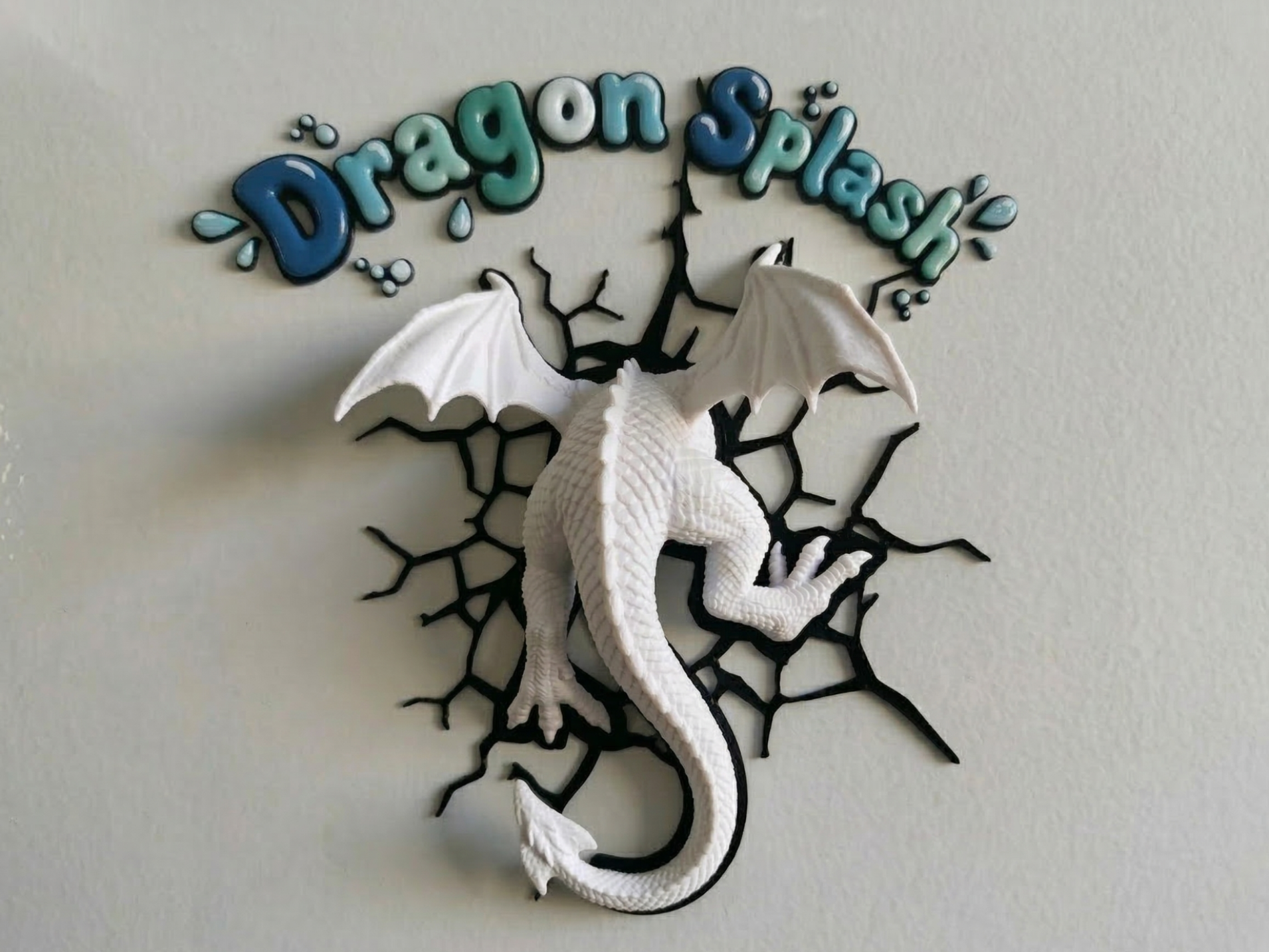 Dragon Splash - Fridge magnet