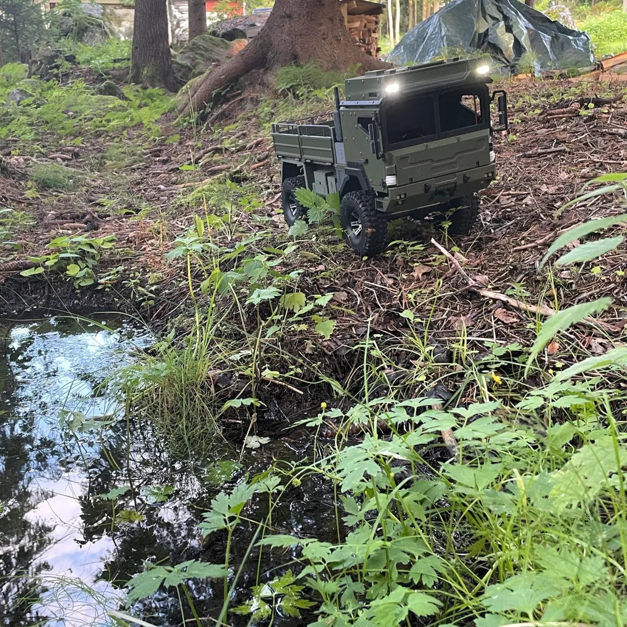 Armadillo Off-Road Truck - display car or RC body view 4