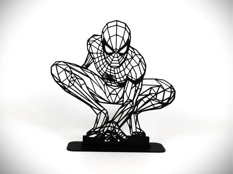 Geometric Low Poly Spider-Man