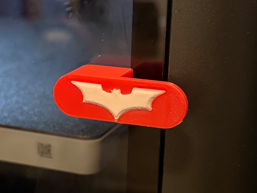Batman Door Handle Clip for P1S (AMS Ready)