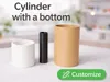 Cylinder with a bottom - Z-Naht