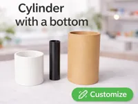 Cylinder with a bottom - Z-Naht