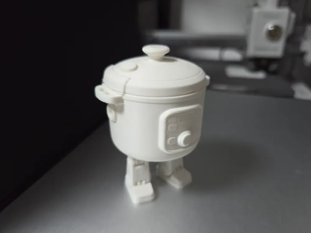 Self-propelled Rice Cooker Robot - Free 3D Print Model - MakerWorld