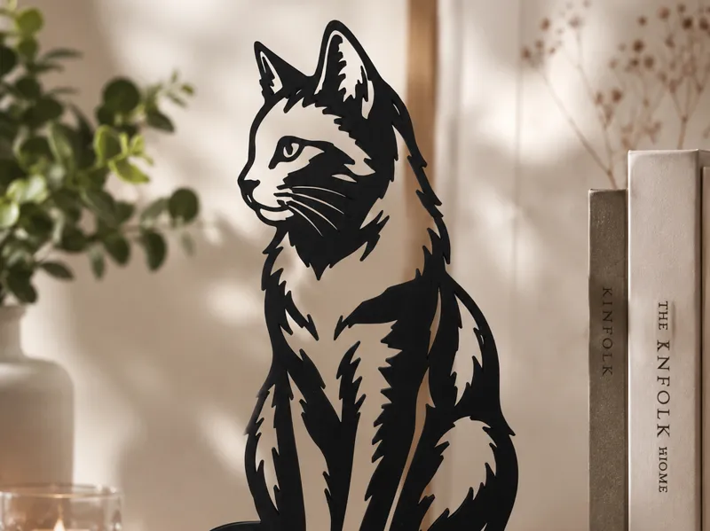 Cat Desk Decoration