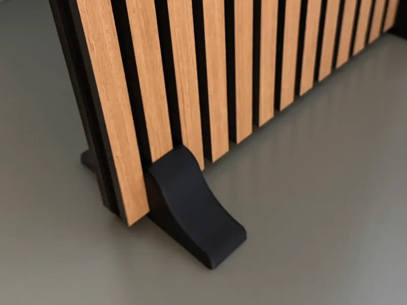 Acoustic panel feet