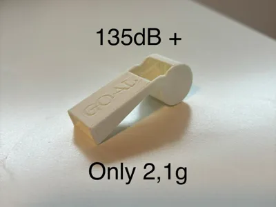 135dB Extreme Whistle Football Design