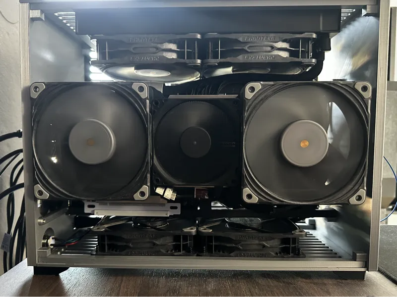 Sapphire RX 9070 XT Pulse/Pure deshroud mod 120mm