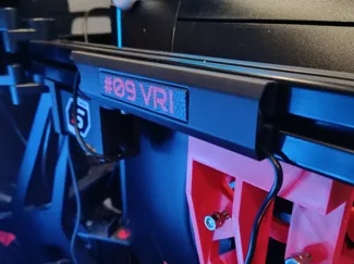 4040  sim racing cable management "SimDuct"