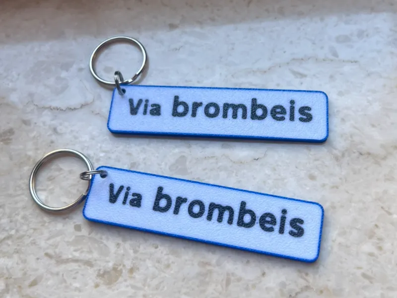 Portachiavi Via Brombeis