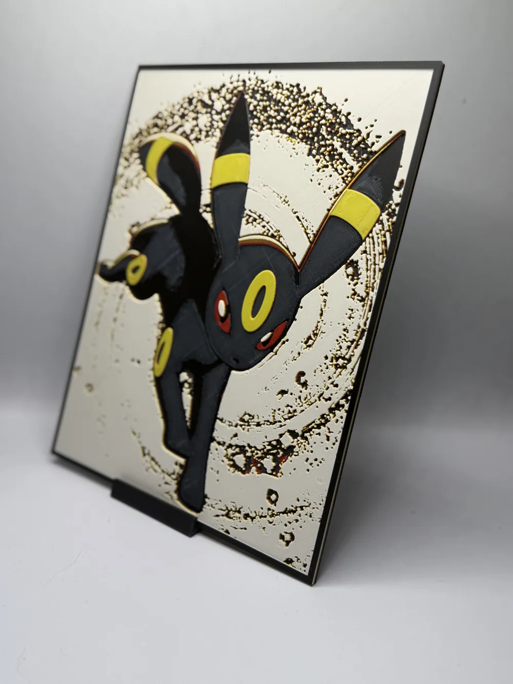 Pokemon Hueforge - Umbreon - Free 3D Print Model - MakerWorld